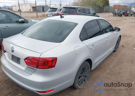 2013 Volkswagen Jetta Hybrid Sel из США, поврежденный, VIN 3VW637AJ1DM272672